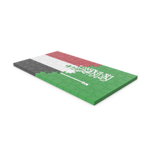 Yemen Flag and Saudi Arabia Flag Puzzle PNG & PSD Images