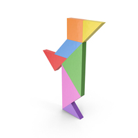 Tangram Penguin PNG & PSD Images
