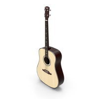 Acouistic Bass Guitar PNG & PSD Images