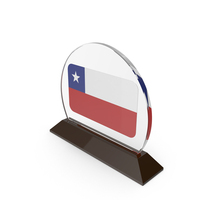 Chile Flag Trophy PNG & PSD Images