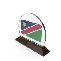 Namibia Flag Trophy PNG & PSD Images