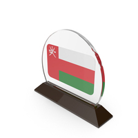 Oman Flag Trophy PNG & PSD Images