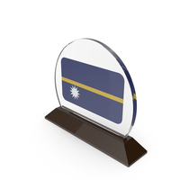 Nauru Flag Trophy PNG & PSD Images