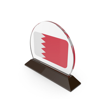 Bahrain Flag Trophy PNG & PSD Images