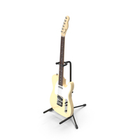 Fender Telecaster With Guitar Stand PNG & PSD Images