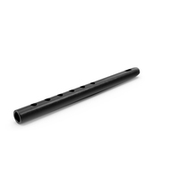 Black Six-Hole Flute PNG & PSD Images