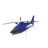 Blue Patrol Helicopter PNG & PSD Images