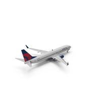 Delta Airlines Boeing 737-900 With Interior And Doors PNG & PSD Images