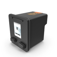 Black Inkjet Printer Cartridge PNG & PSD Images