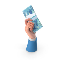 Brazil 100 Reais Lot Holding R Hand Money PNG & PSD Images