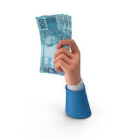Brazil 100 Reais Money Bill Notes Hand Hold PNG & PSD Images