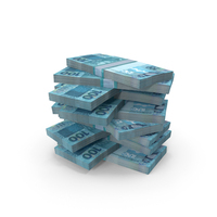Brazil 100 Reais Money Currency Lot Stack PNG & PSD Images