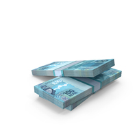 Brazil 100 Reais Money Notes Lots Three PNG & PSD Images