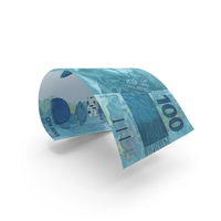 Brazil 100 Reais Note Fly Money PNG & PSD Images