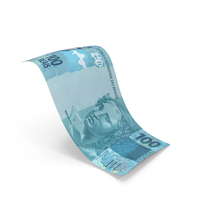 Brazil 100 Reais Money Note Falling PNG & PSD Images