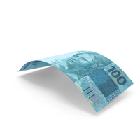 Falling Note Brazil 100 Reais Money PNG & PSD Images