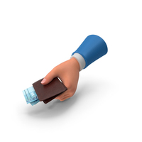 Hand Hold Money Wallet Bill Brazil 100 Reais Give PNG & PSD Images