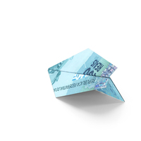 Paper Plane Brazil 100 Reais Note Money PNG & PSD Images