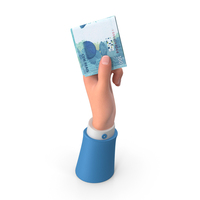 Rising Hand Holding Brazil 100 Reais Note PNG & PSD Images
