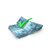 Tick Mark Brazil 100 Reais Money Notes Currency PNG & PSD Images