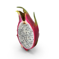 Dragon Fruit Half PNG & PSD Images