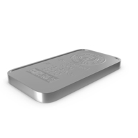 Fine Silver Bar 100g PNG & PSD Images