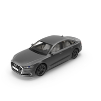 Audi A8 Sedan Gray PNG & PSD Images
