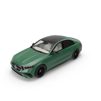 Mercedes E-class Emerald Green PNG & PSD Images