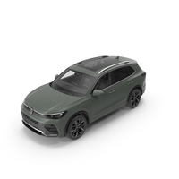 Volkswagen Tiguan 2024 Green PNG & PSD Images