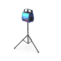 Portable Karaoke Speaker System On Tripod PNG & PSD Images