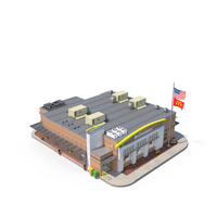 McDonalds Standalone Building PNG & PSD Images