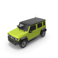 Suzuki Jimny 2025 SUV Green PNG & PSD Images