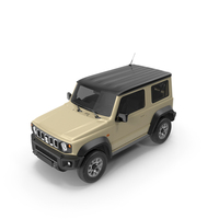 Three Door SUV Suzuki Jimny 2025 Beige PNG & PSD Images