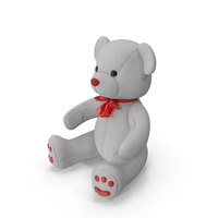 Grey Teddy Bear PNG & PSD Images