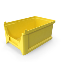Industrial Small Parts Organizer Bin PNG & PSD Images