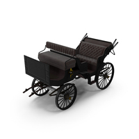 Vintage Horse Drawn Carriage PNG & PSD Images