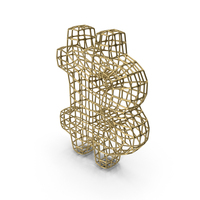Gold Cage Bitcoin PNG & PSD Images