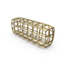 Gold Cage Minus PNG & PSD Images