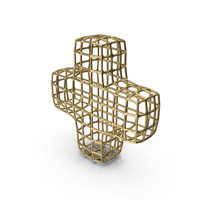 Gold Cage Plus PNG & PSD Images