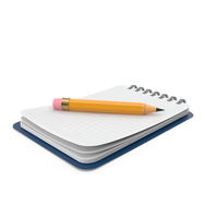 Notepad And Pen PNG & PSD Images