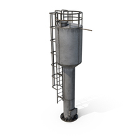 Vintage Water Tower PNG & PSD Images
