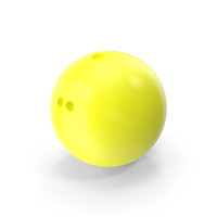Yellow Bowling Ball PNG & PSD Images