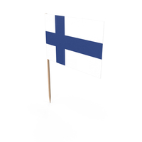 Cocktail Toothpick Stick Finland Flag Straight PNG & PSD Images