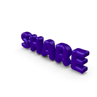 Text Foil Balloon Share PNG & PSD Images