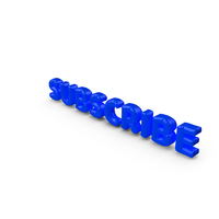 Text Foil Balloon Subscribe PNG & PSD Images