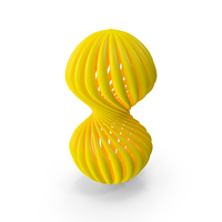 Modern Twisted Sand Clock PNG & PSD Images