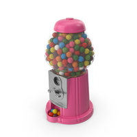 Pink Gumball Machine PNG & PSD Images