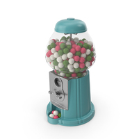 Retro Gumball Machine PNG & PSD Images