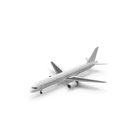 Boeing 757-200 With Cockpit PNG & PSD Images