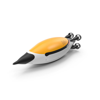 EvoLogics Quadroin Bionic Penguin AUV PNG & PSD Images